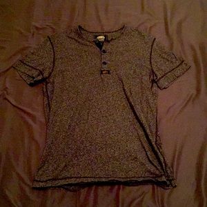 Roots Crew neck Buttoned T